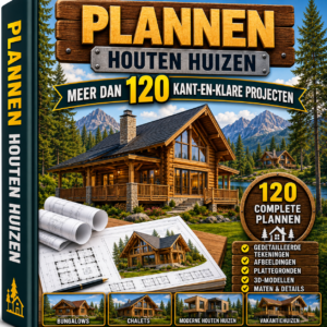 Houten Huizen Bouwplannen – meer dan 120 projecten
