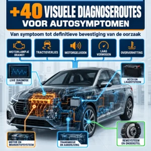 +40 Visuele diagnosteroutes voor autosymptomen