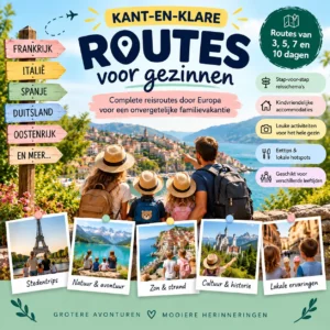 Kant-en-klare routes voor gezinnen