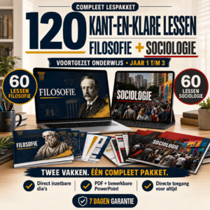 Lespakket Filosofie + Sociologie